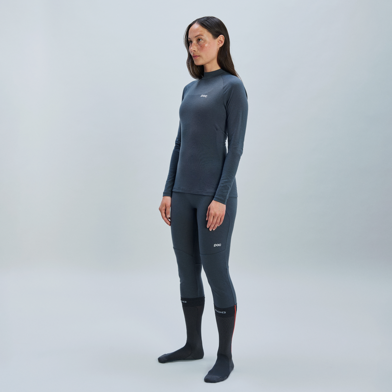 W'S LAYER MERINO MOCK NECK