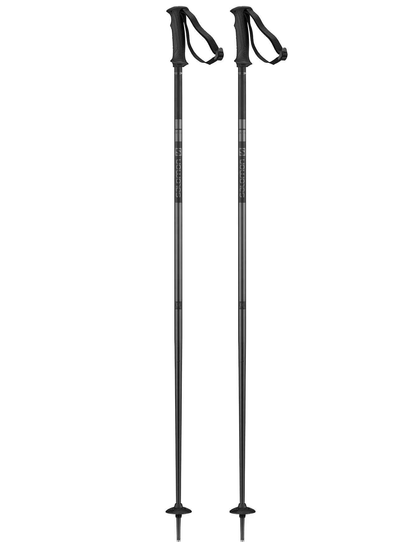 baton de ski salomon arctic Batns Unisexe, Lgers et Fiables, Parfaits pour le Ski, le Snowboard et la Randonne Sports et Loisirs Available in White/Grey or Black/Grey 2024 Salomon Arctic S3 Ski
