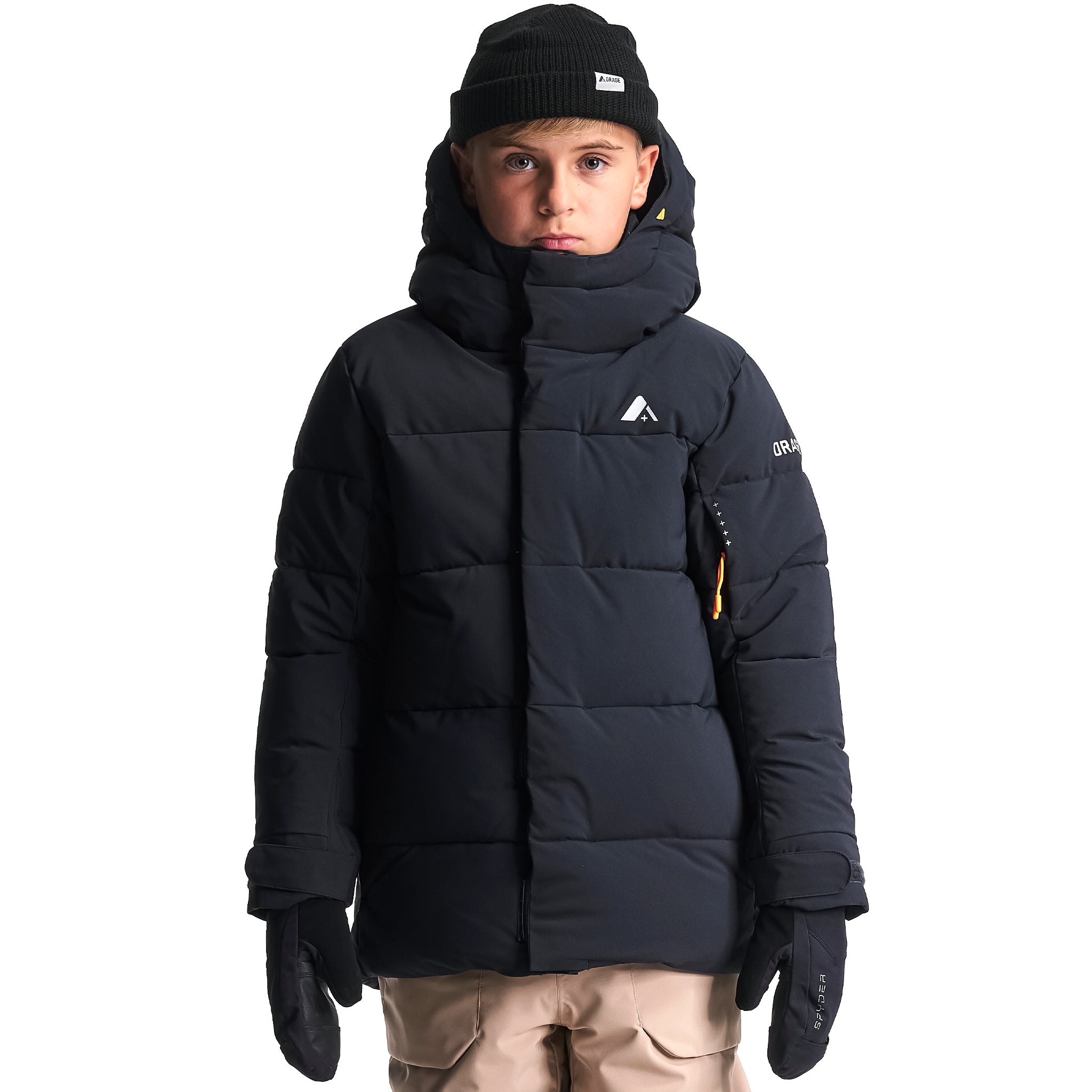 REDFORD JR SYNTHETIC DOWN JACKET BLACK